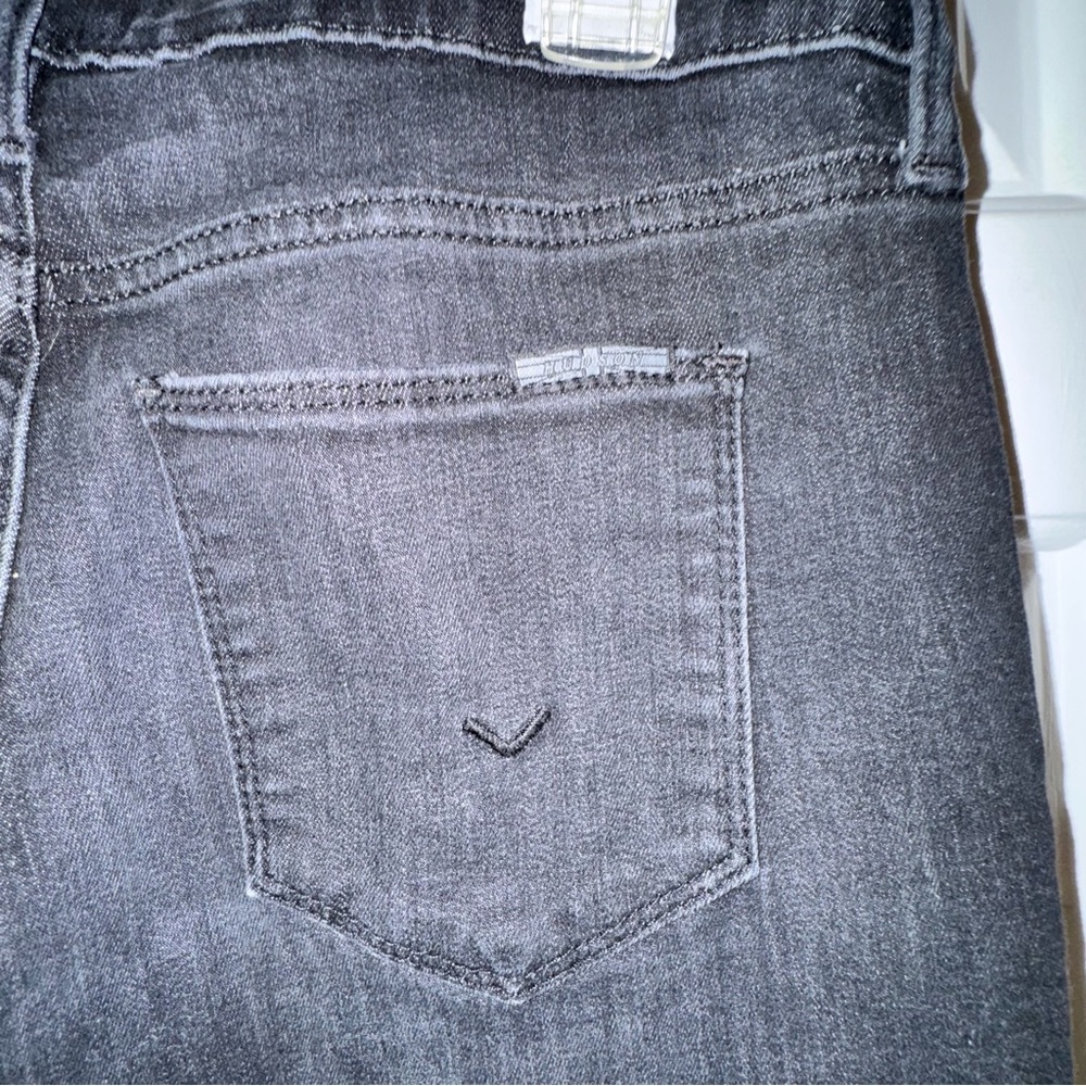 Hudson Jeans Natalie super skinny midrise ankle in Cora light wash black 29 - Picture 10 of 16